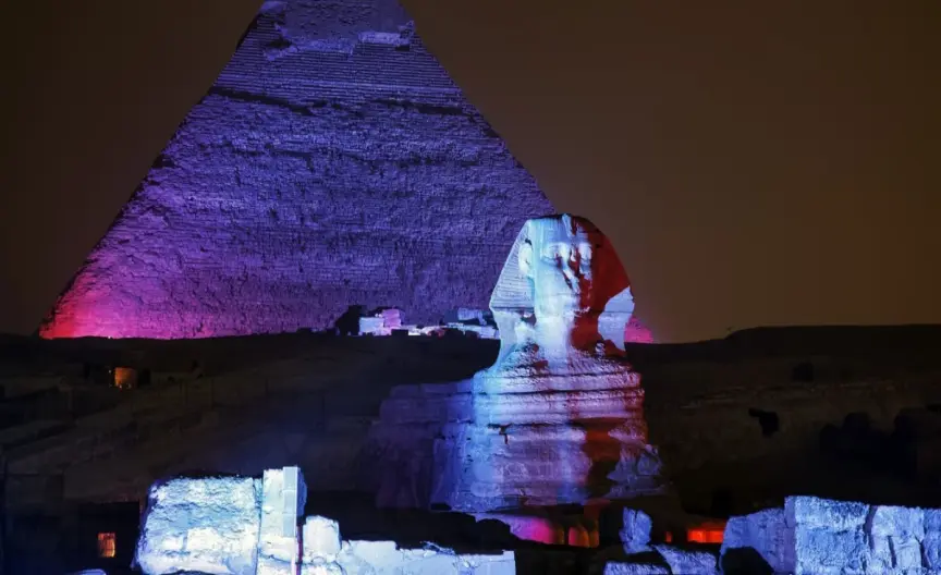 Giza Pyramids Tour, Sound and Light Show with Lunch